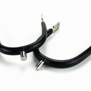 Espuelas forradas de punta cuadrada