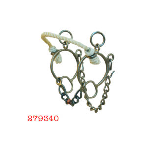 Freno Hackamore tandem hociquera soga bocado cadena
