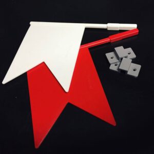 Banderolas/Banderines para pista de salto